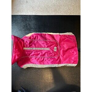 NWT Doglemi pink and silver coat size XL
